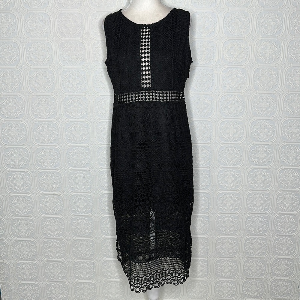 CHRISTIAN SIRIANO | Scoop Neck Midi Length Dress, NWT